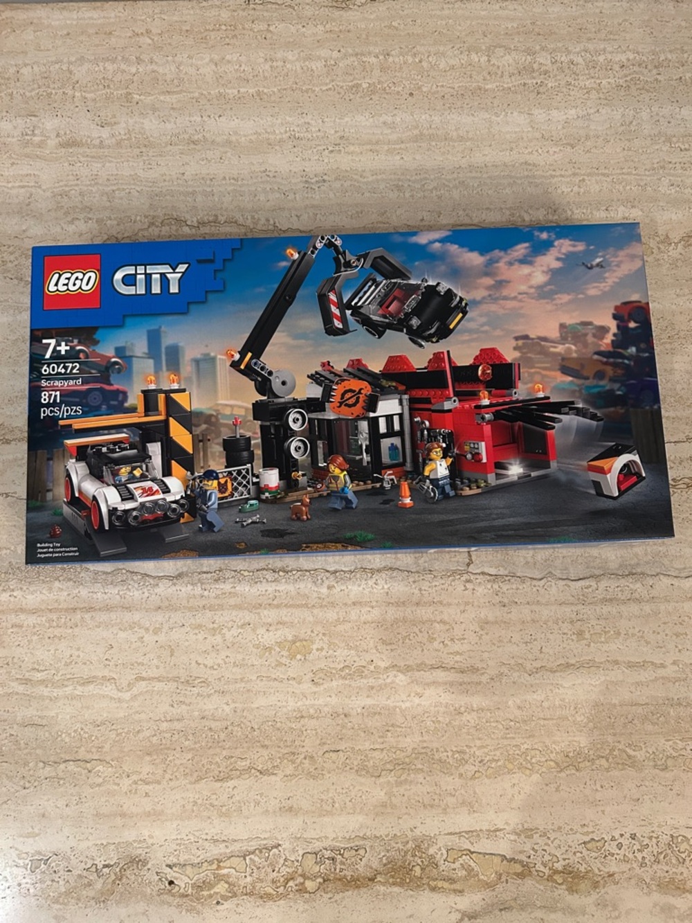 NEW 🆕 LEGO City 60472 Scrapyard Set 871 pieces